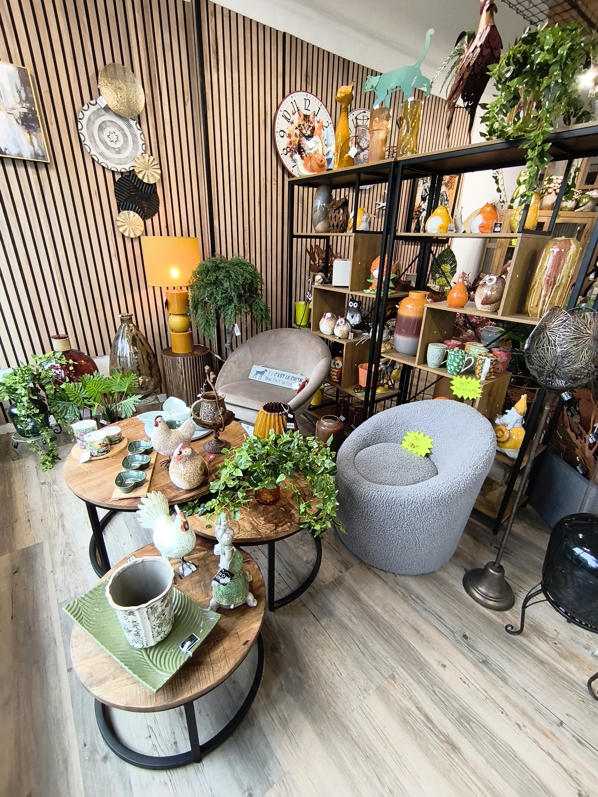 Intérieur boutique Déco dans Fer à Ferrière-la-Grande près de Maubeuge